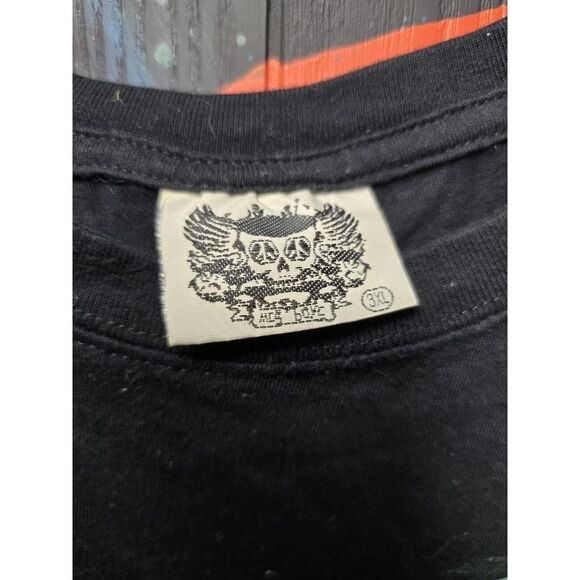 Vintage 2000s Mc5 Boyc Bones Rib Cage Goth Money Tshirt - Picture 3 of 4
